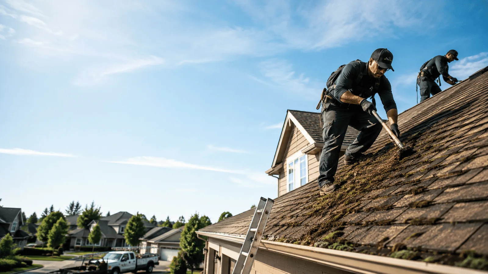 Roof Moss Removal in North Carolina near me